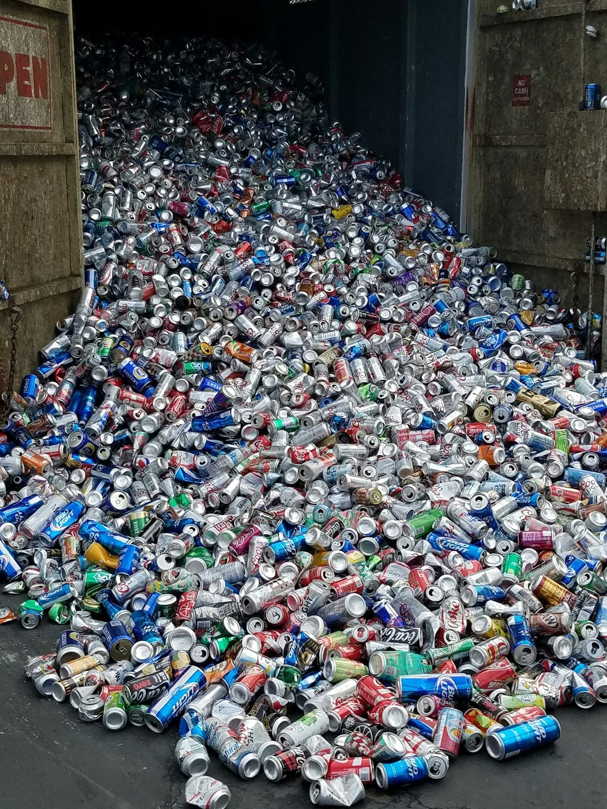 Recycled aluminium materials for circular economy planning